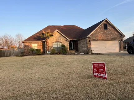 Residential Roofing Groves TX Residential shingle roof in Groves TX installed by Droddy Roofing